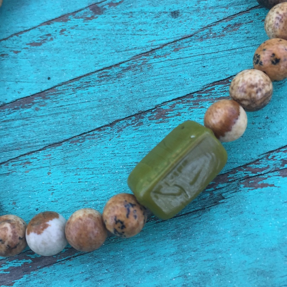 Picture jasper bracelet